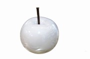 JABŁKO CERAMICZNE PERŁOWE MAŁE 8x8x10CM