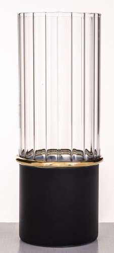 SZKLANY WAZON 25CM