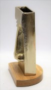 WAZON TWARZ METAL+DREWNO 27,5CM