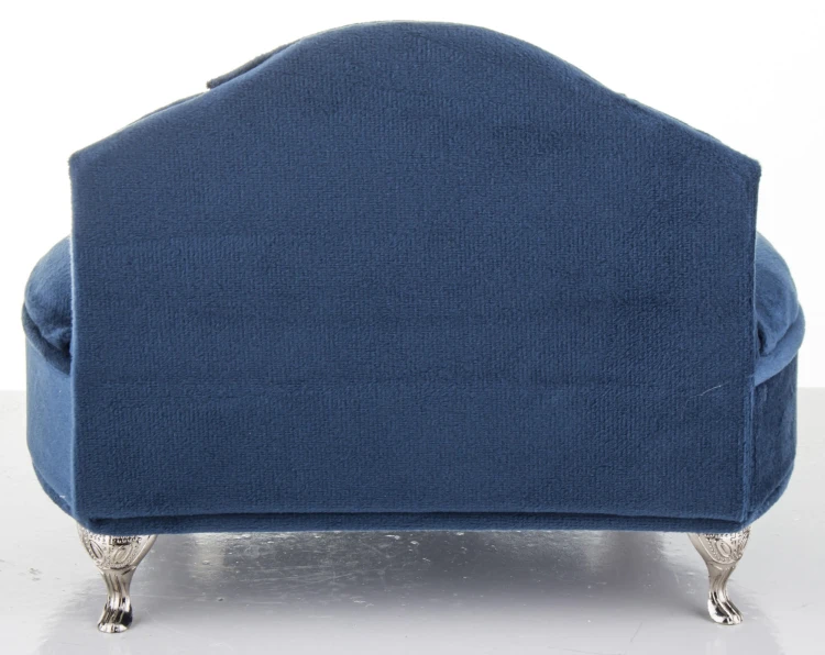 SZKATUŁKA NA BIŻUTERIĘ - SOFA GRANATOWA