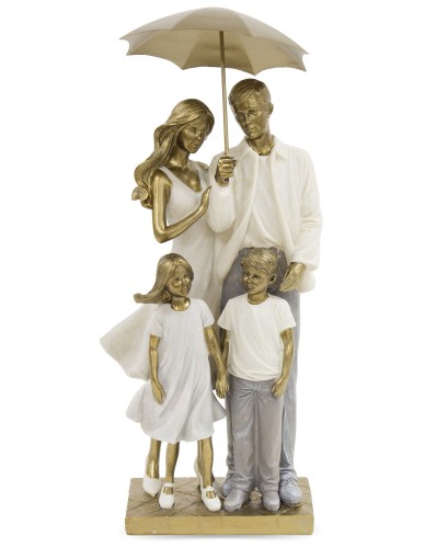 FIGURKA RODZINA 2+2 RODZICE I DZIEĆMI FAMILY 38x16x10,5