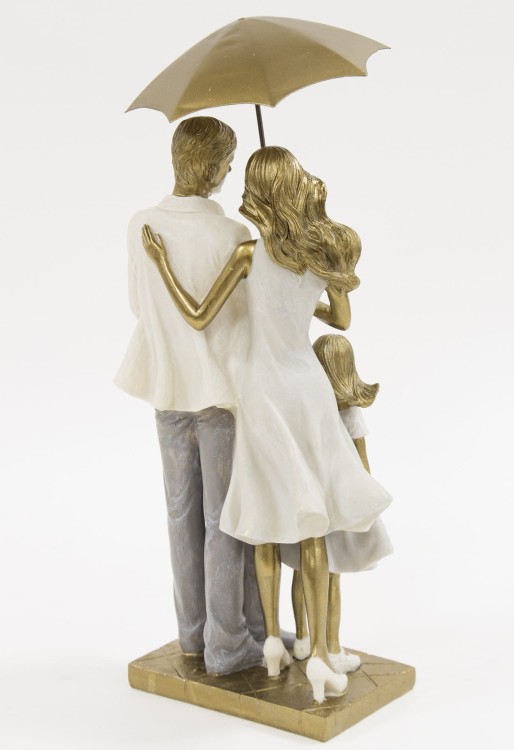 FIGURKA RODZINA 2+2 RODZICE I DZIEĆMI FAMILY 38x16x10,5