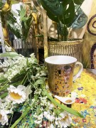 KUBEK G.KLIMT POCAŁUNEK 300ML Z ŁYŻECZKĄ