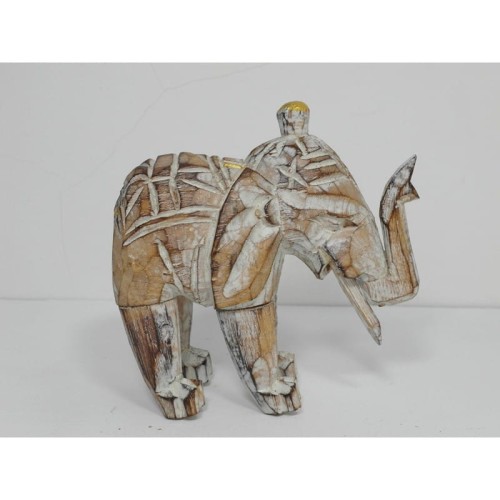 FIGURKA DREWNIANA SŁOŃ 13X13
