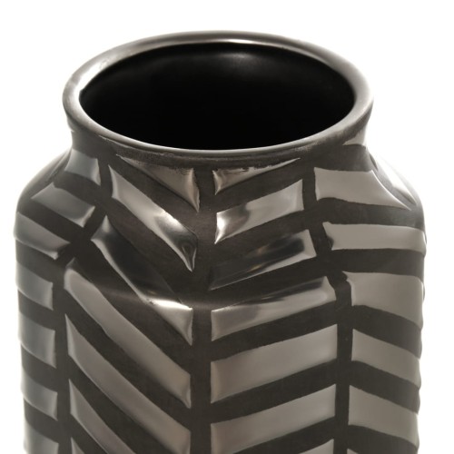 WAZON CZARNO-SREBRNY 43x19cm
