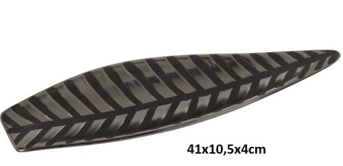 PATERA CZARNO-SREBRNA 41X10,5X4cm
