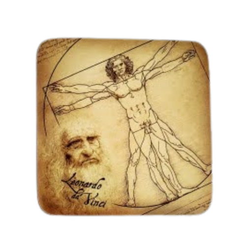 PODSTAWKI PODKŁADKI KORKOWE - CARMANI L. Da Vinci, 1szt