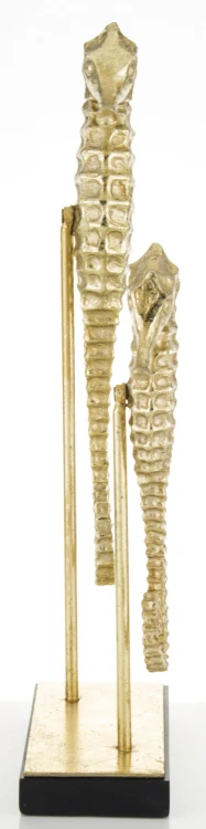 FIGURKA KONIKI MORSKIE ZŁOTE  41x17x8