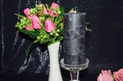 ŚWIECA PIEŃKOWA RUSTIC 120/70 GRAFIT