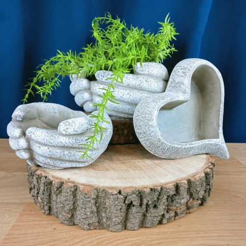 OSŁONKA BETONOWE DŁONIE 10x16x18