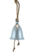 DZWON METALOWY SZARY 15 × 21 cm