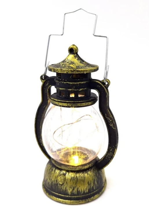 LAMPKA LED LAMPA NAFTOWA DEKORACJA 12,6CM
