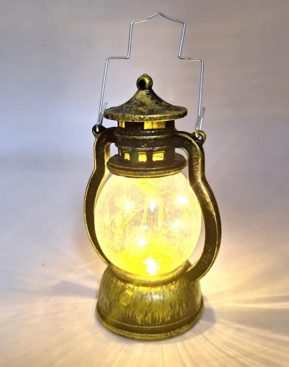 LAMPKA LED LAMPA NAFTOWA DEKORACJA 12,6CM