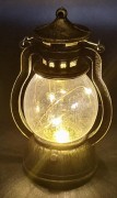 LAMPKA LED LAMPA NAFTOWA DEKORACJA 12,6CM