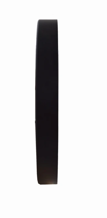 LUSTRO OKRĄGŁE Z METALOWĄ CZARNĄ RAMĄ FI40CM