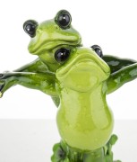 FIGURKA ŻABY PARA ZAKOCHANI TITANIC 13x13x6,5