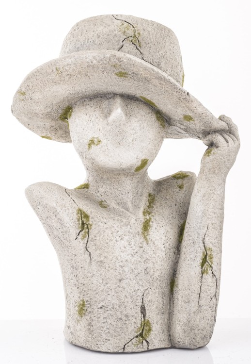 OSŁONKA DONICA ALA BETON KOBIETA 43x28x26CM
