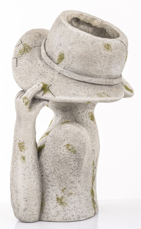 OSŁONKA DONICA ALA BETON KOBIETA 43x28x26CM