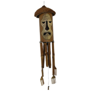 GONG BAMBUSOWY TWARZ DŁUGOŚĆ CAŁKOWITA 102CM