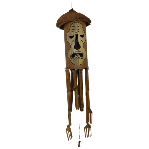 GONG BAMBUSOWY TWARZ DŁUGOŚĆ CAŁKOWITA 102CM