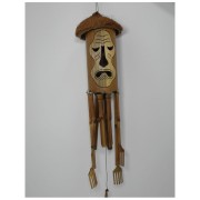 GONG BAMBUSOWY TWARZ DŁUGOŚĆ CAŁKOWITA 102CM