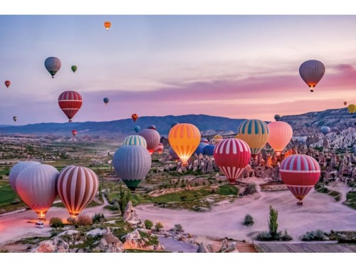 OBRAZ NA SZKLE CAPPADOCIA  II 120X80