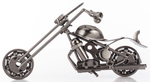 MOTOCYKL METALOWY  8,5x6x16,5