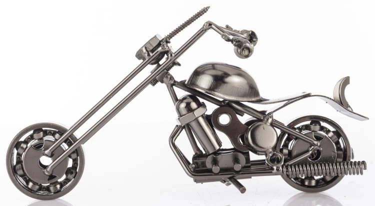 MOTOCYKL METALOWY  8,5x6x16,5