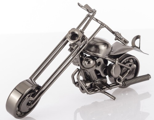 MOTOCYKL METALOWY  8,5x6x16,5