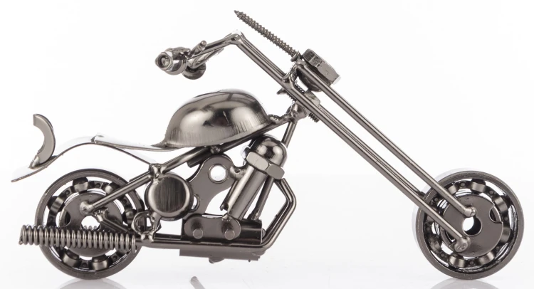 MOTOCYKL METALOWY  8,5x6x16,5