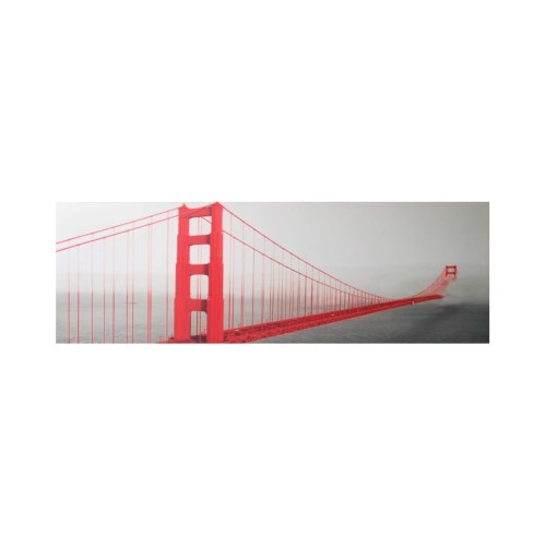 OBRAZ 30X90CM GOLDEN GATE