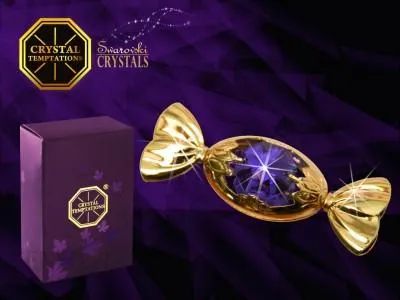 CUKIEREK PRODUCTS WITH SVAROVSKI CRYSTALS 2x6cm