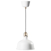 LAMPA WISZĄCA BIAŁA RANARP 23CM