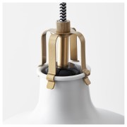 LAMPA WISZĄCA BIAŁA RANARP 23CM