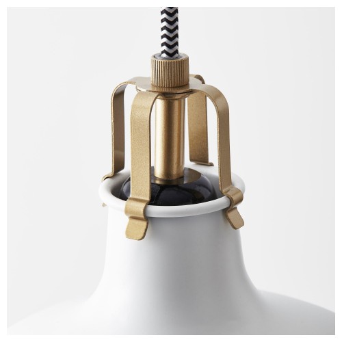 LAMPA WISZĄCA BIAŁA RANARP 23CM