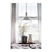 LAMPA WISZĄCA BIAŁA RANARP 23CM