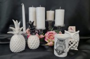 ŚWIECA PIEŃKOWA STEARYNOWA 160/70 BIAŁA BEZ AROMATU