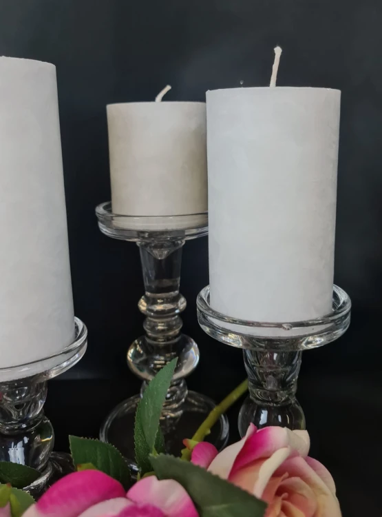 ŚWIECA PIEŃKOWA STEARYNOWA 160/70 BIAŁA BEZ AROMATU