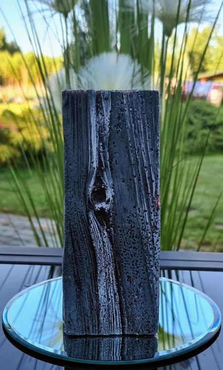 ŚWIECA ZAPACHOWA SANDALWOOD- WENGE HANDMADE