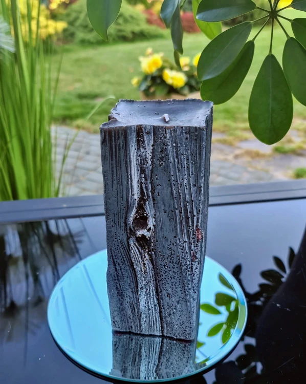 ŚWIECA ZAPACHOWA SANDALWOOD- WENGE HANDMADE