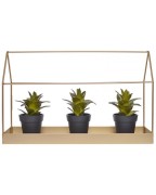 DOMEK METALOWY DUŻY  44X13X27CM