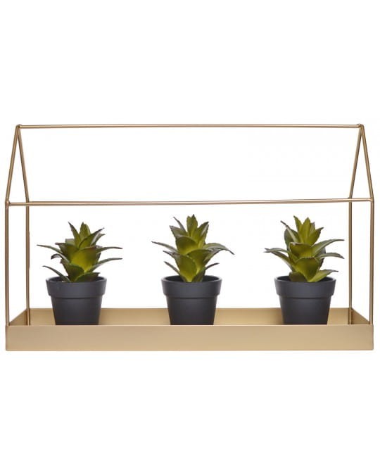DOMEK METALOWY DUŻY  44X13X27CM