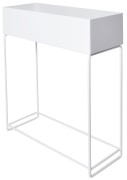 KWIETNIK METAL BIAŁY DUŻY 55X20X71