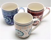 KUBEK CERAMICZNY 300ML mix 4 kolory