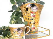 WAZON KLIMT POCAŁUNEK 14X19,5X6,5 CM