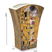 WAZON KLIMT POCAŁUNEK 14X19,5X6,5 CM