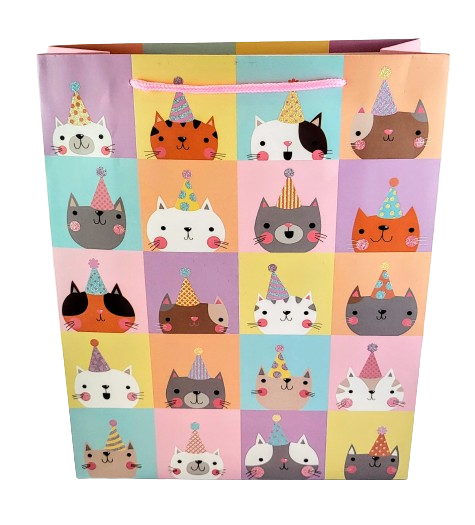 TOREBKA PREZENTOWA DLA DZIECI  42X32X12 MIX WZORÓW