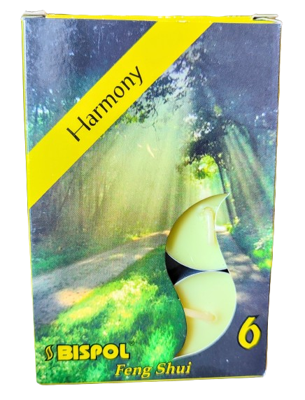 PODRZEWACZE T-LIGHT HARMONY HARMONIA 6 sztuk