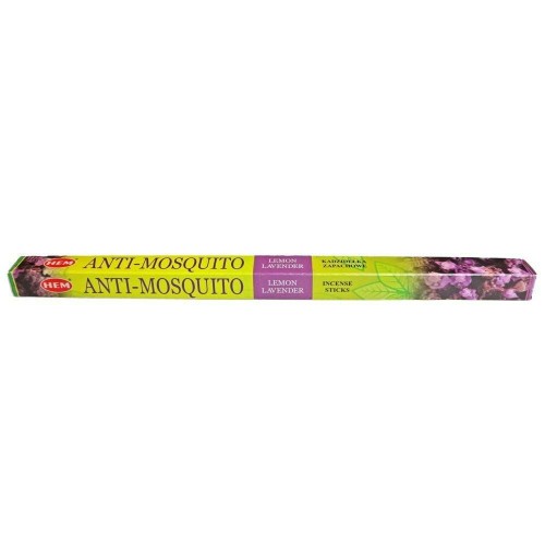 DŁUGIE KADZIDEŁKA ANTI-MOSQUITO LEMON LAVENDER