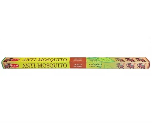 DŁUGIE KADZIDEŁKA ANTI-MOSQUITO LEMON SANDAL